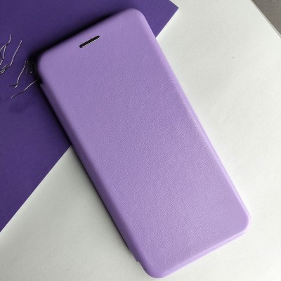 Чехол-книга для iPhone 6, Open Fashion, горизонтальный, лиловый