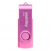 USB 8GB SmartBuy Twist Pink (SB008GB2TWP), розовый