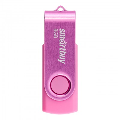 USB 8GB SmartBuy Twist Pink (SB008GB2TWP), розовый