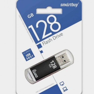 USB 128GB SmartBuy UFD 3.1 CLUE Black (SB128GBCLU-K3), черный