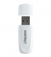 USB 4GB SmartBuy Scout White (SB004GB2SCW), белый
