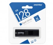 USB 128GB SmartBuy UFD 3.0/3.1 Fashion Black (SB128GB3FSK), черный