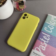 Чехол-накладка для Huawei Honor 50, Nano, силиконовый, желтый