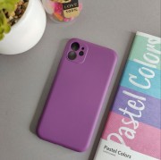 Чехол-накладка для Huawei Honor 50, Nano, силиконовый, фиолетовый