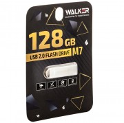 USB 128GB Walker M7 25-10 Мб/с металл (ecopack)