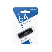 USB 64GB SmartBuy Scout Black (SB064GB2SCK), черный