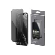Защитное стекло на iPhone 14 (6.1"), Breaking Private 3D, черный
