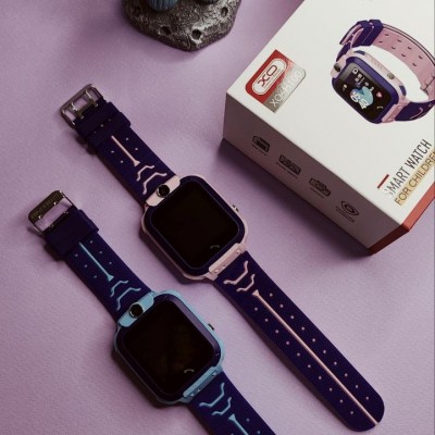 Смарт часы XO-H100, диаг 1,44', детские, синий