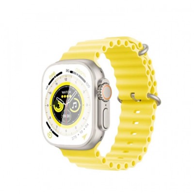 Смарт часы XO-M8 Pro, диаг 1,96', водостойкие, желтый