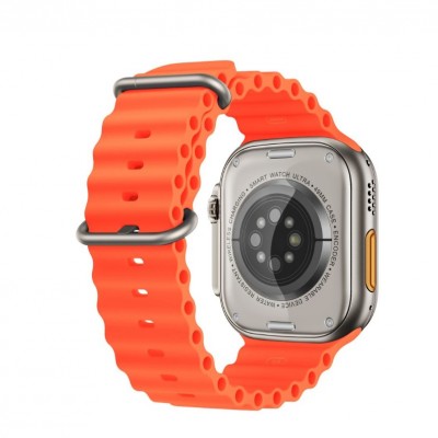 Смарт часы XO-M8 Pro, диаг 1,96', водостойкие, оранжевый