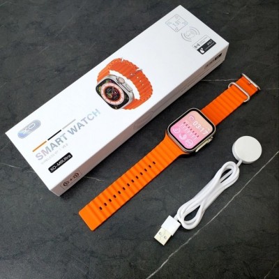 Смарт часы XO-M8 Ultra, диаг 1,91', водостойкие, оранжевый