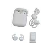 Чехол XO-EarCover для AirPods силиконовый, белый