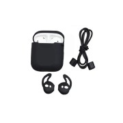 Чехол XO-EarCover для AirPods силиконовый, черный