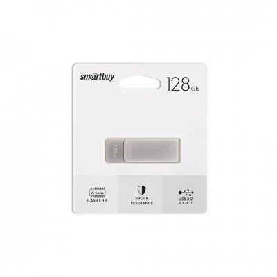 USB 128GB SmartBuy UFD 3.0/3.2 Gen.1M1 Metal Grey (SB128GM1G)