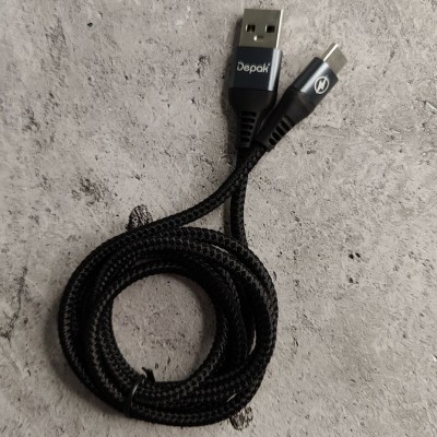 Depak DC-A29 кабель Micro USB, Color Light Metal Full Compatible, 5A , длина 1.2 метрa
