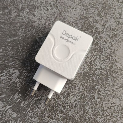 Сетевое зарядное устройство Depak DH-G20, Type-C - Lightning (iPhone 5/6/7), 12W, белый