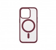 Накладка пластиковая Breaking M05 Color Mag•Safe для iPhone 14 Pro Max, светло-фиолетовый