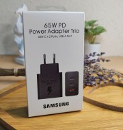 СЗУ для Samsung (премиум копия) 65W, блочок + кабель Type-C, в коробке