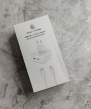 СЗУ для iPhone 14 Pro Max (ОРИГ) 35W, с кабелем Type-C - Lightning (iPhone), в коробке