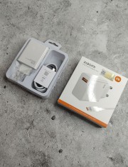 СЗУ для Xiaomi ОРИГ 67W, блочок + кабель Type-C, в коробке, белый