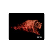 Perfeo Коврик для компьютерной мыши "Flames", "Бурый медведь", (240*320*3 мм), ткань+рез. основание