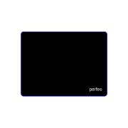 Perfeo Коврик для компьютерной мыши "Black", "Синий", (180*220*2 мм),ткань+резиновое основание