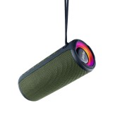 Perfeo Bluetooth-колонка "TELAMON" FM, MP3 USB/TF, AUX, TWS, LED, HF, 40Вт, 4400mAh, зелёный