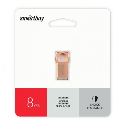 USB 8GB Smartbuy MC5 Metal Kitty Pink (SB008GBMC5), розовый