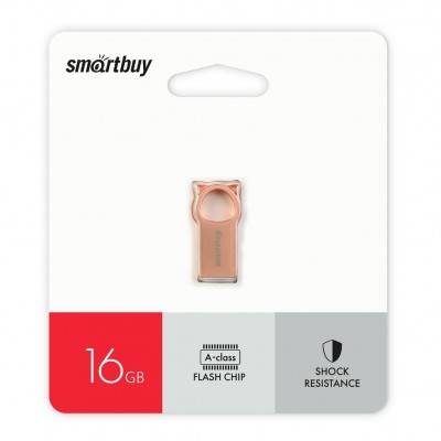 USB 16GB Smartbuy MC5 Metal Kitty Pink (SB016GBMC5), розовый