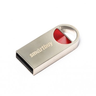 USB 16GB Smartbuy MC8 Metal Red (SB016GBMC8), красный