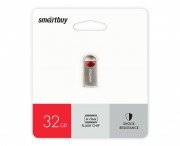 USB 32GB Smartbuy MC8 Metal Red (SB032GBMC8), красный