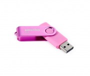 USB 4GB SmartBuy Twist Pink (SB004GB2TWP), розовый