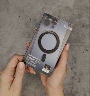 BREAKING Магнитная пластина-кольцо для Mag•Safe, черный
