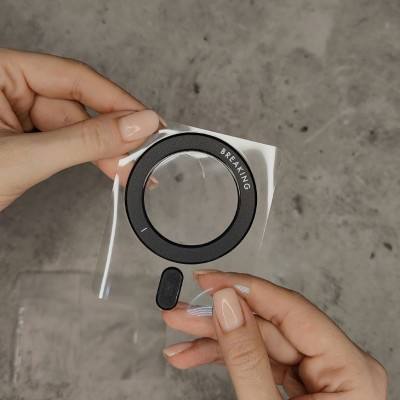 BREAKING Магнитная пластина-кольцо для Mag•Safe, черный