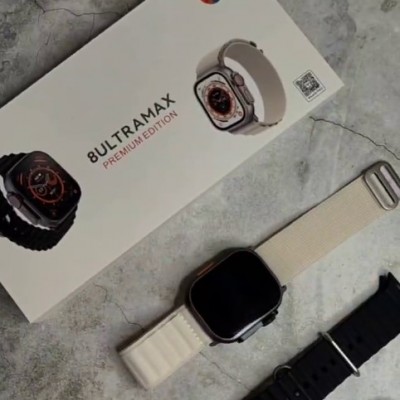 Смарт часы 8 UltraMax Premium Edition, Orange Ocean Band