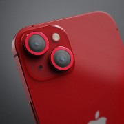 Защитные линзы Breaking для камеры iPhone 14/14 Plus, красный