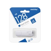 USB 128GB SmartBuy UFD 3.0/3.1 CLUE White (SB128GBCLU-W3), белый