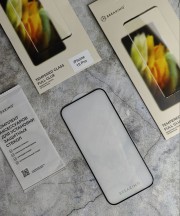 Защитное стекло на iPhone 15, Breaking Full glue, черный