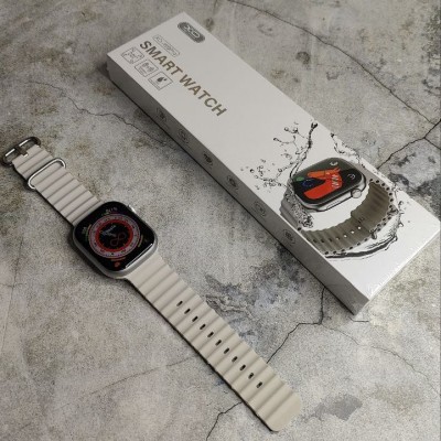 Смарт часы XO-W8 Pro, диаг 2,01', IP67, 230 mAh, прямоуг, серебряный