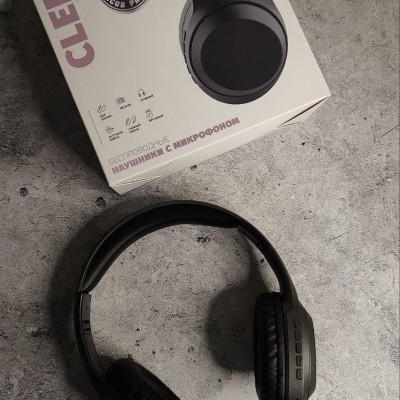 Perfeo BT наушники полноразмерные с микрофоном CLEF, MP3 плеер, FM, AUX, черный