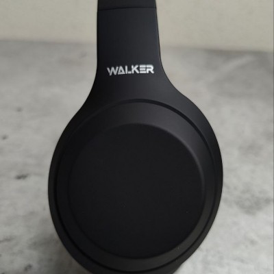 Наушники WALKER Bluetooth полноразмерные WBT-73, черный