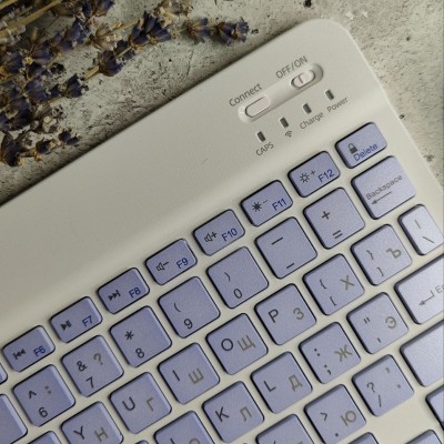 Набор клавиатура+мышь KIT, фиолетовый