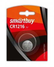 Литиевый элемент питания Smartbuy CR1620/1B (1 в комплекте) (SBBL-1620-1B)