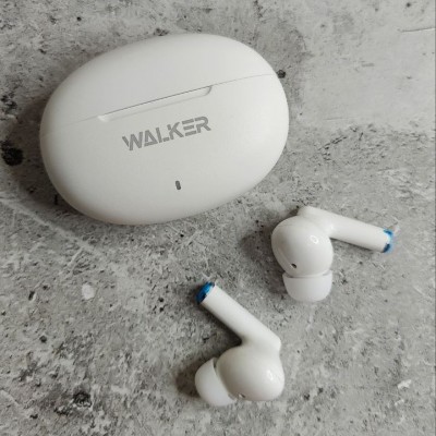 Гарнитура Bluetooth WALKER WTS-60, шумопод ENC, белый