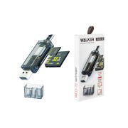 Картридер Walker WCD-72 (SD/micro SD), Type-C-USB