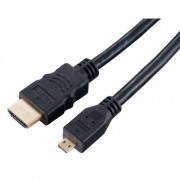 PERFEO Кабель HDMI A вилка - HDMI D (micro HDMI) вилка, ver.1.4, длина 2 м. (H1102)