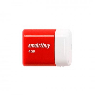 USB 4GB SmartBuy LARA Series (SB4GBLara-R), красный