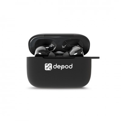 Беспроводные наушники Depod Sound TWS-002, PRO2, черный (dp)