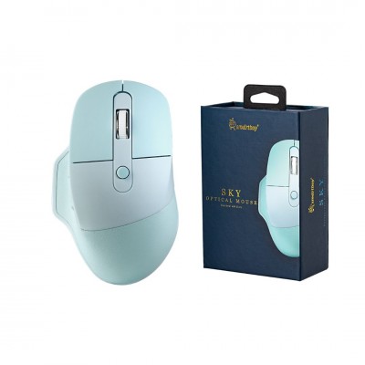 Мышь беспроводная беззвучная Smartbuy 615AG Sky (SBM-615AG-S)