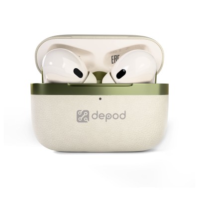 Беспроводные наушники Depod PEAK TWS-004, слоновая кость (dp)
